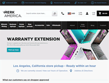 Tablet Screenshot of merkamericaco.com